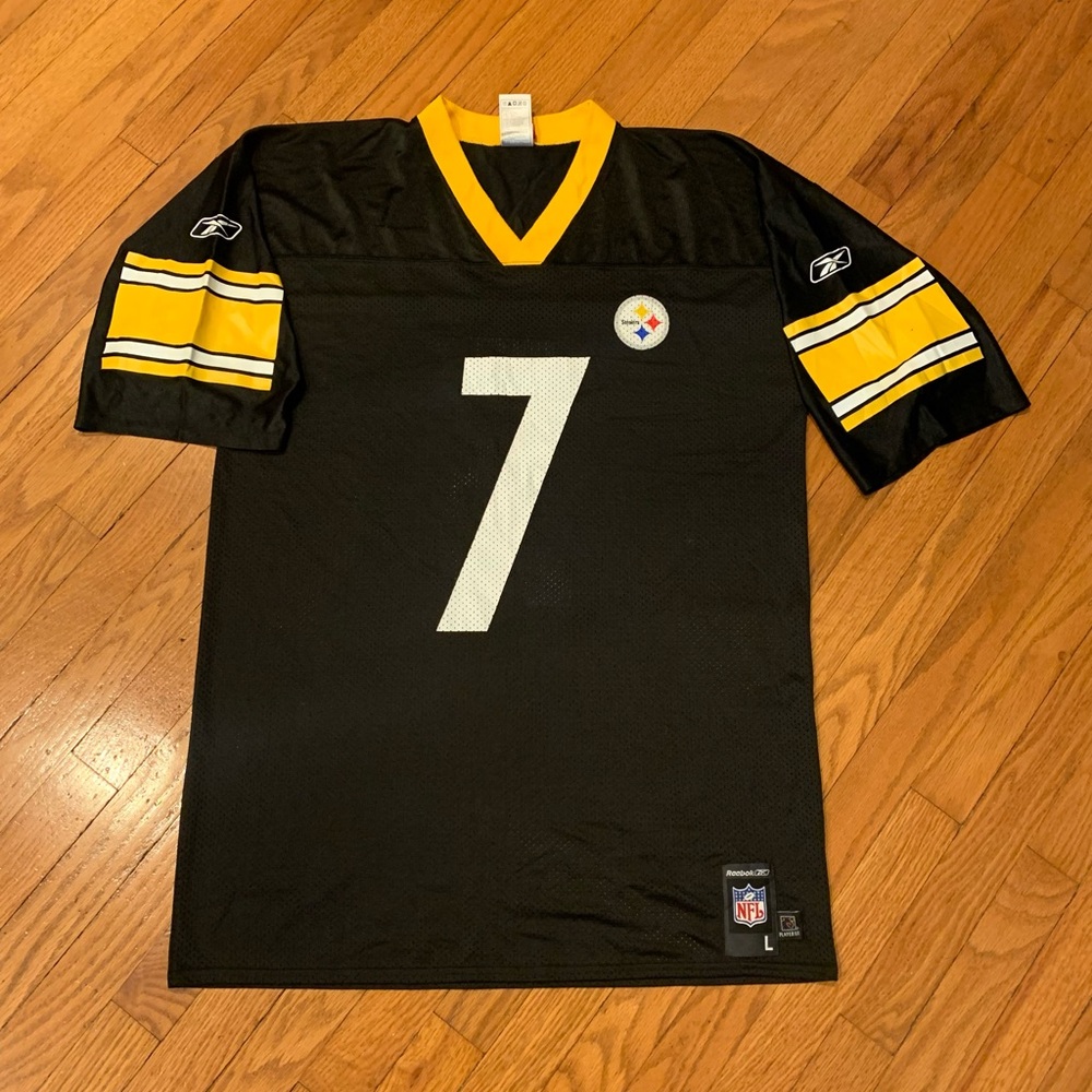 Vintage 2000s Y2K Reebok Pittsburgh Steelers Ben Roethlisberger NFL jersey